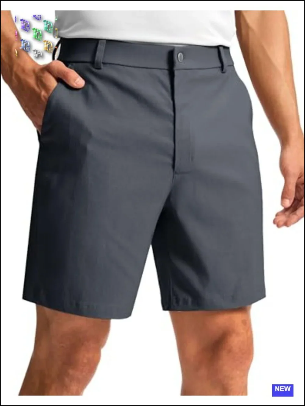 Golf Dress Shorts for Men 5/7/9 Inch Stretch Casual Work Shorts
